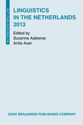 Cover: Linguistics in the Netherlands 2013 - John Benjamins Publishing Co