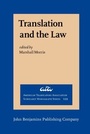 Cover: Translation and the Law - John Benjamins Publishing Co