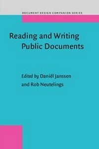 Enlarge image Cover: Reading and Writing Public Documents - John Benjamins Publishing Co