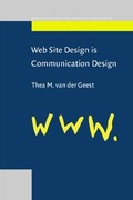 Cover: Web Site Design is Communication Design - John Benjamins Publishing Co