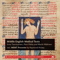 Enlarge image Cover: Middle English Medical Texts - John Benjamins Publishing Co