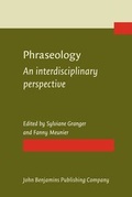 Cover: Phraseology - John Benjamins Publishing Co