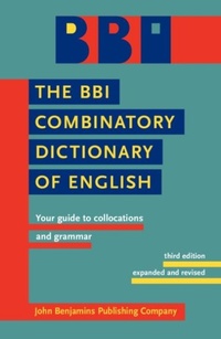 Enlarge image Cover: The BBI Combinatory Dictionary of English - John Benjamins Publishing Co