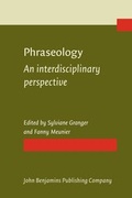 Cover: Phraseology - John Benjamins Publishing Co