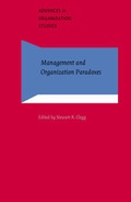Cover: Management and Organization Paradoxes - John Benjamins Publishing Co