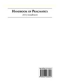 Cover: Handbook of Pragmatics - John Benjamins Publishing Co