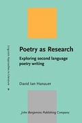Cover: Poetry as Research - John Benjamins Publishing Co