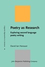 Cover: Poetry as Research - John Benjamins Publishing Co