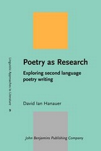 Enlarge image Cover: Poetry as Research - John Benjamins Publishing Co