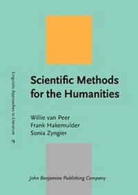 Enlarge image Cover: Scientific Methods for the Humanities - John Benjamins Publishing Co