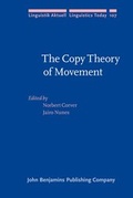 Cover: The Copy Theory of Movement - John Benjamins Publishing Co
