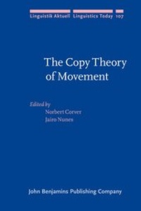 Enlarge image Cover: The Copy Theory of Movement - John Benjamins Publishing Co