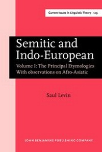 Enlarge image Cover: Semitic and Indo-European - John Benjamins Publishing Co