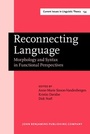 Cover: Reconnecting Language - John Benjamins Publishing Co