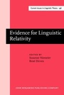 Cover: Evidence for Linguistic Relativity - John Benjamins Publishing Co