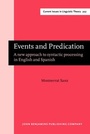 Cover: Events and Predication - John Benjamins Publishing Co