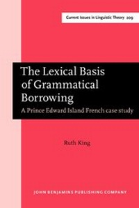 Abbildung von: The Lexical Basis of Grammatical Borrowing - John Benjamins Publishing Co