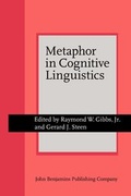 Cover: Metaphor in Cognitive Linguistics - John Benjamins Publishing Co