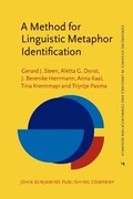 Cover: A Method for Linguistic Metaphor Identification - John Benjamins Publishing Co