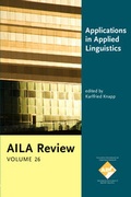 Cover: Applications in Applied Linguistics - John Benjamins Publishing Co