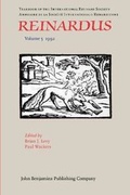 Cover: Reinardus - John Benjamins Publishing Co