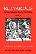 Cover: Reinardus - John Benjamins Publishing Co