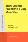 Cover: Second Language Acquisition in a Study Abroad Context - John Benjamins Publishing Co