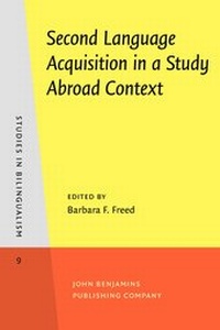 Enlarge image Cover: Second Language Acquisition in a Study Abroad Context - John Benjamins Publishing Co