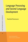 Cover: Language Processing and Second Language Development - John Benjamins Publishing Co