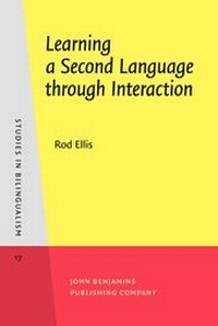 Enlarge image Cover: Learning a Second Language through Interaction - John Benjamins Publishing Co
