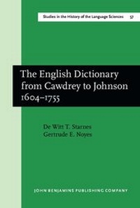 Abbildung von: The English Dictionary from Cawdrey to Johnson 1604-1755 - John Benjamins Publishing Co