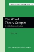Cover: The Whorf Theory Complex - John Benjamins Publishing Co