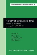 Cover: History of Linguistics 1996 - John Benjamins Publishing Co