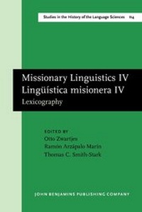 Abbildung von: Missionary Linguistics IV / Lingueistica misionera IV - John Benjamins Publishing Co