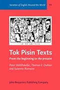 Cover: Tok Pisin Texts - John Benjamins Publishing Co