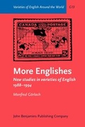 Cover: More Englishes - John Benjamins Publishing Co