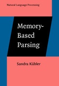 Cover: Memory-Based Parsing - John Benjamins Publishing Co