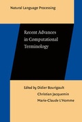 Cover: Recent Advances in Computational Terminology - John Benjamins Publishing Co