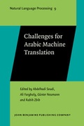 Cover: Challenges for Arabic Machine Translation - John Benjamins Publishing Co