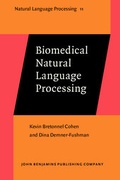 Cover: Biomedical Natural Language Processing - John Benjamins Publishing Co