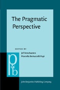 Cover: The Pragmatic Perspective - John Benjamins Publishing Co