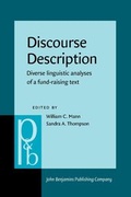 Cover: Discourse Description - John Benjamins Publishing Co