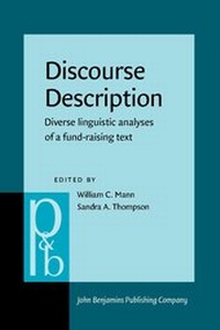 Enlarge image Cover: Discourse Description - John Benjamins Publishing Co