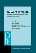 Cover: By Word of Mouth - John Benjamins Publishing Co