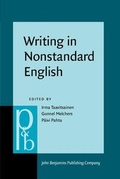 Cover: Writing in Nonstandard English - John Benjamins Publishing Co