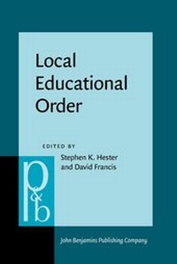 Enlarge image Cover: Local Educational Order - John Benjamins Publishing Co