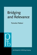 Cover: Bridging and Relevance - John Benjamins Publishing Co