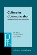Cover: Culture in Communication - John Benjamins Publishing Co