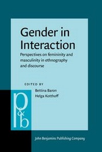 Enlarge image Cover: Gender in Interaction - John Benjamins Publishing Co