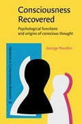 Cover: Consciousness Recovered - John Benjamins Publishing Co